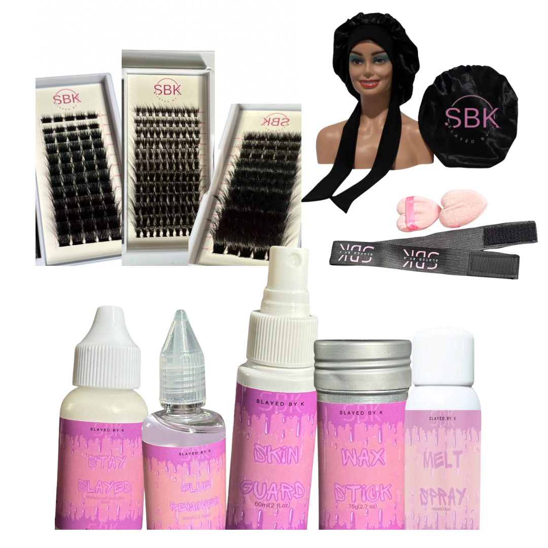 FULL LACE ESSENTIAL + LASH CLUSTER BUNDLE